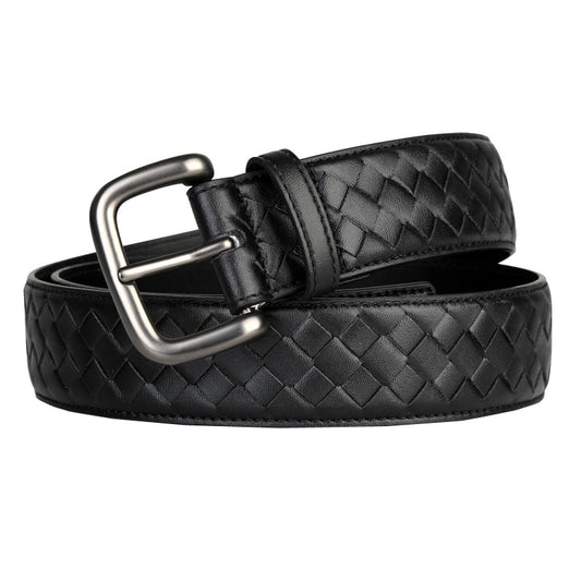 Leather Pin Buckle Men Belt