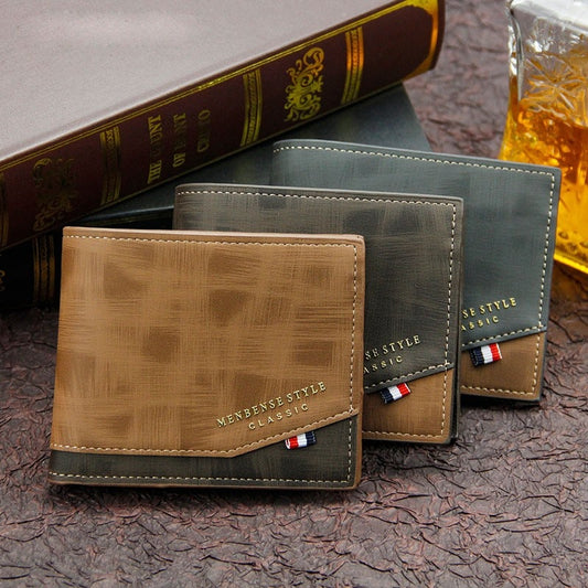 Leather Business Foldable Wallet