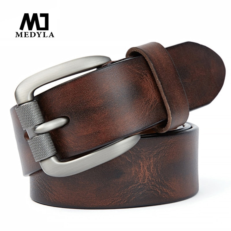 Belt Top Natural Genuine Leather