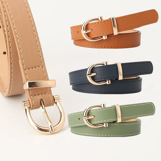 Leather Female Belt Strap