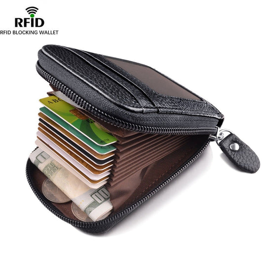 Wallet Genuine Leather Credit Card Holder