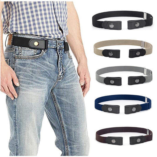 No Buckle Show Belt for Men