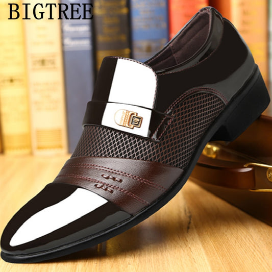 Italian Loafers Men Shoes