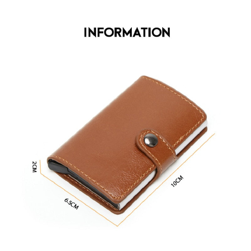 Blocking Vintage Men Credit Card Holder