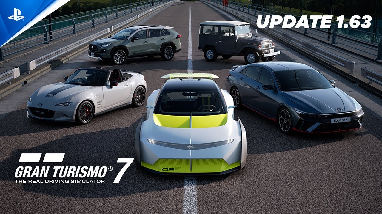 Gran Turismo 7 Update 1.63 available today